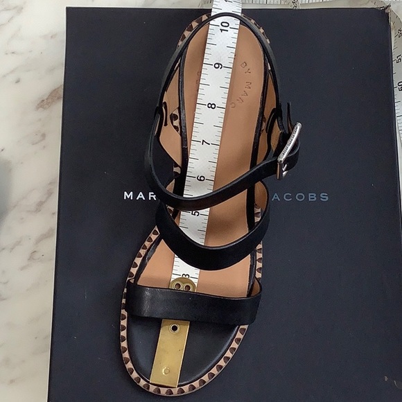Marc by Marc Jacobs strappy block heel shoes - Picture 7 of 8